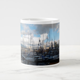 Granville Island Marina Large Coffee Mug