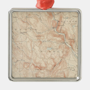Granville, Massachusetts Metal Tree Decoration