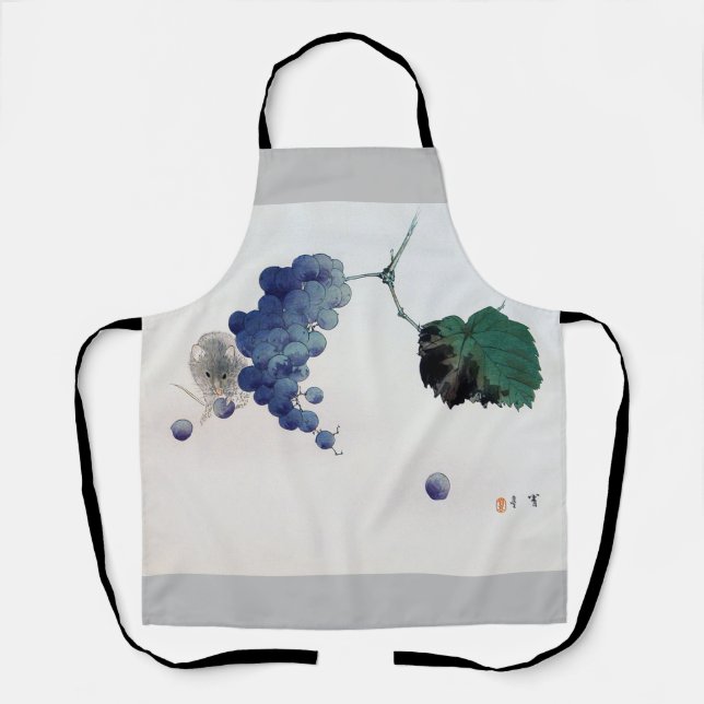 Grape and Mouse, Watanabe Seitei Apron (Front)