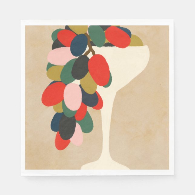 Grape Array Napkin (Front)