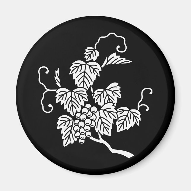 Grape branch magnet (Front)