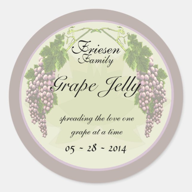 Grape canning labels 2 (Front)