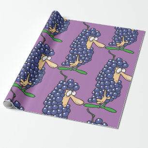 Grape Costume Wrapping Paper