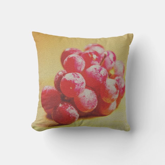 "Grape" Cute Photo. Buy Now Cushion (Front)
