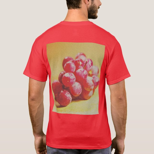 "Grape" Cute Photo. Buy Now T-Shirt (Back)