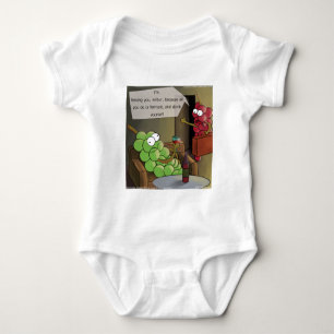 Grape Divorces Funny Baby Bodysuit