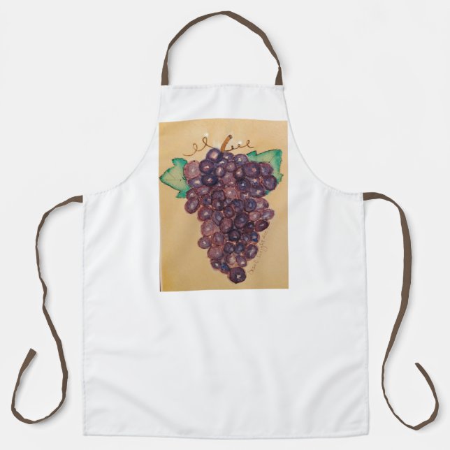 Grape Expectations Apron (Front)