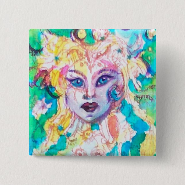 GRAPE FAIRY TALE 15 CM SQUARE BADGE (Front)