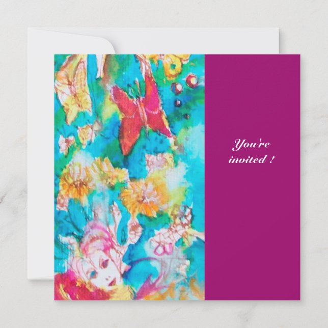 GRAPE FAIRY TALE 2 INVITATION (Front)