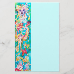 GRAPE FAIRY TALE ,blue Stationery