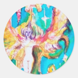 GRAPE FAIRY TALE CLASSIC ROUND STICKER