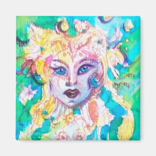 GRAPE FAIRY TALE Fantasy Watercolor Magnet