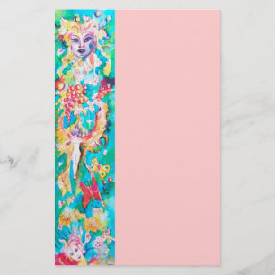 GRAPE FAIRY TALE ,pink Stationery