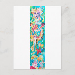 GRAPE FAIRY TALE POSTCARD