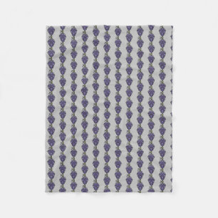grape fleece blanket