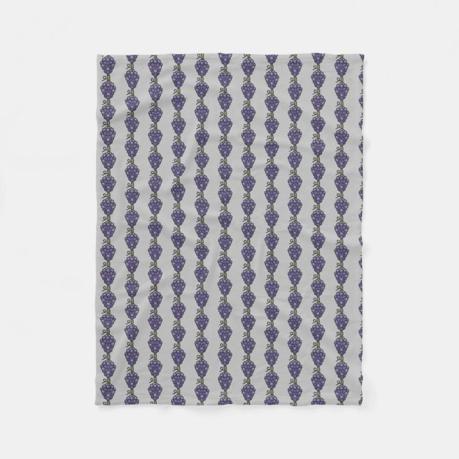 grape fleece blanket (Front)
