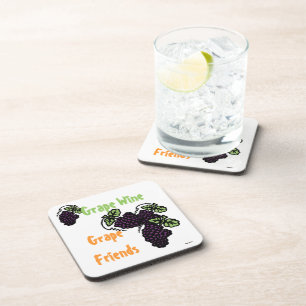 Grape Friends Coaster