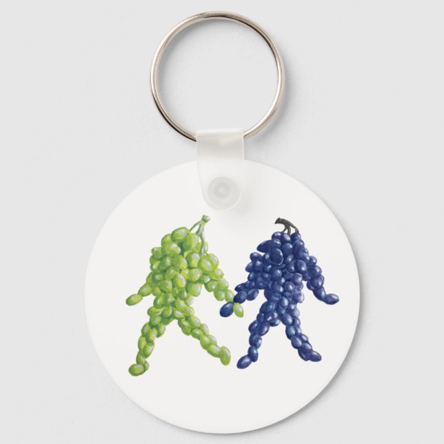 Grape Friends Key Ring (Front)
