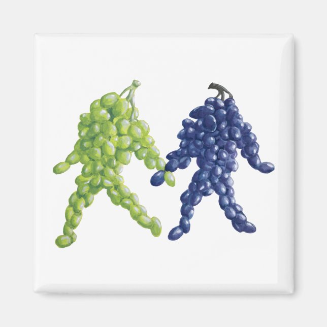 Grape Friends Magnet (Front)