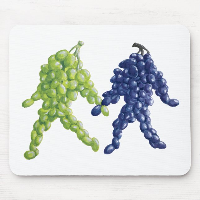 Grape Friends Mouse Mat (Front)