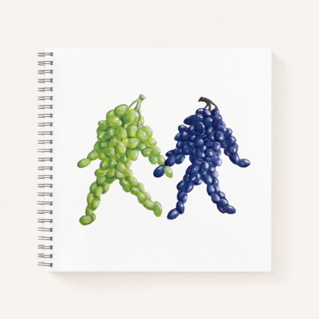 Grape Friends Notebook (Front)