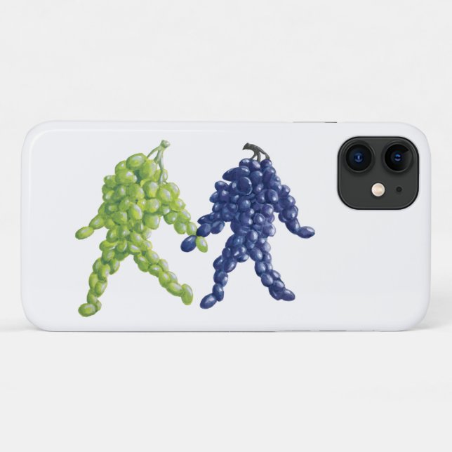 Grape Friends Phone Case (Back (Horizontal))