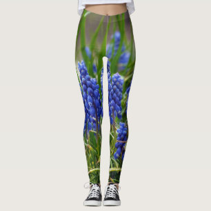 Grape Hyacinth Leggings