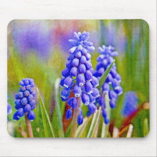 Grape Hyacinths Mouse Mat