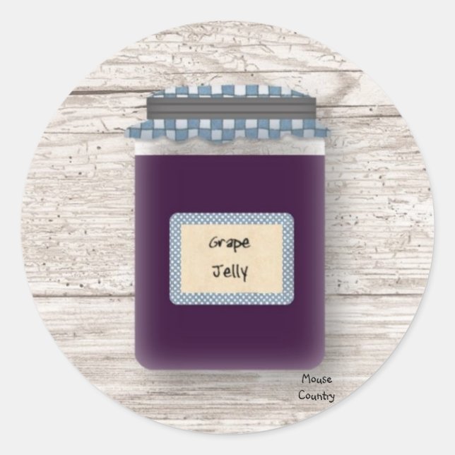 Grape Jelly Sticker (Front)