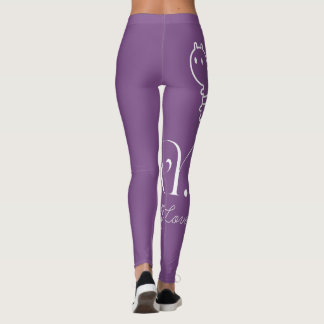 Grape juice leggings