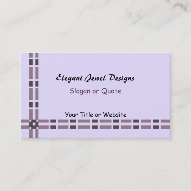 Grape Link Design Business Card (Front)