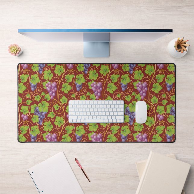 Grape Pattern Desk Mat (Office 1)