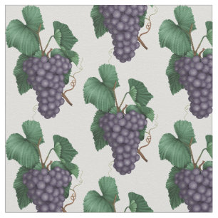 Grape pattern Kitchen pattern cotton twill fabric