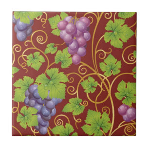 Grape Pattern Tile
