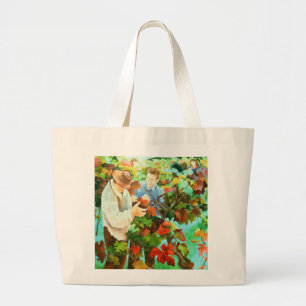 Grape Pickers 1996 Large Tote Bag