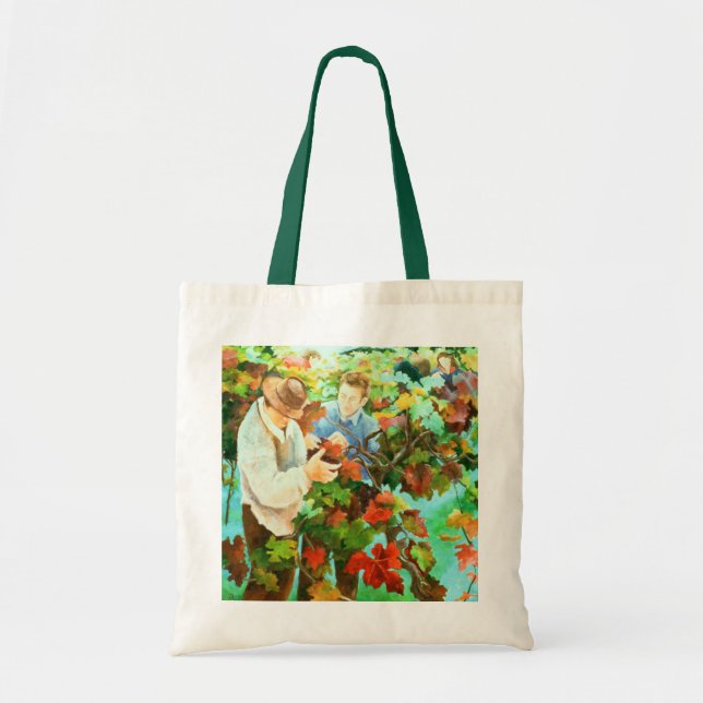 Grape Pickers 1996 Tote Bag (Front)