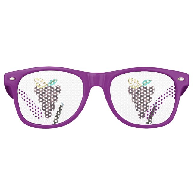 Grape Pool Party Sunglasses (Front)