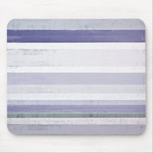 'Grape' Purple and Grey Abstract Art Mouse Mat
