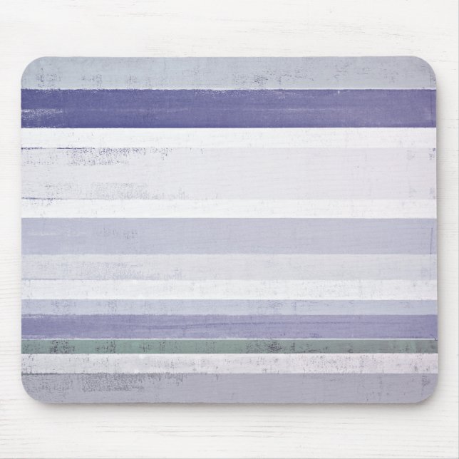 'Grape' Purple and Grey Abstract Art Mouse Mat (Front)