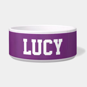 "Grape Purple" Dog Bowl