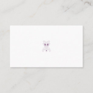 Grape Purple, Grape, Honey Flower decorative Appointment Card