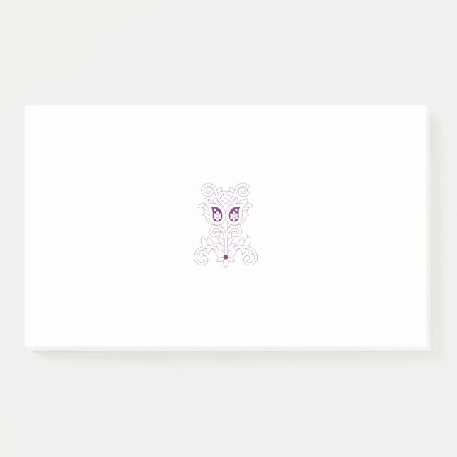 Grape Purple, Grape, Honey Flower decorative Post-it Notes (Front)