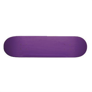 Grape Purple Personalised Violet Colour Background Skateboard