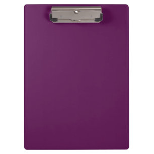 Grape purple (solid colour)  clipboard