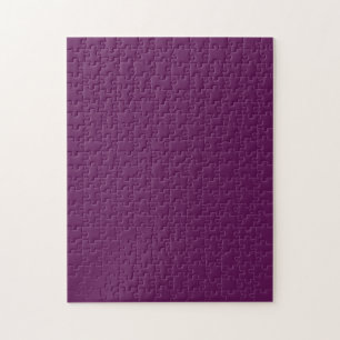 Grape purple (solid colour) jigsaw puzzle