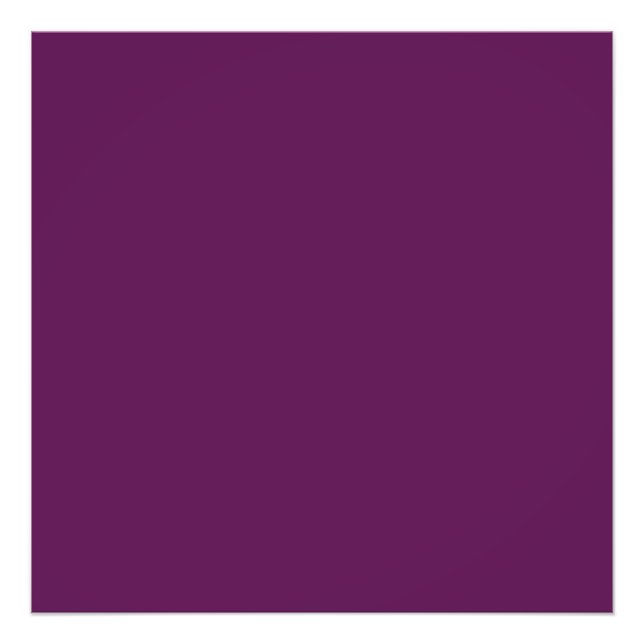 Grape purple (solid colour)  photo print (Front)