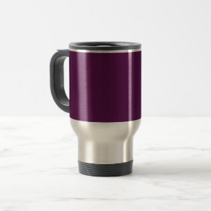  Grape purple (solid colour)  Travel Mug
