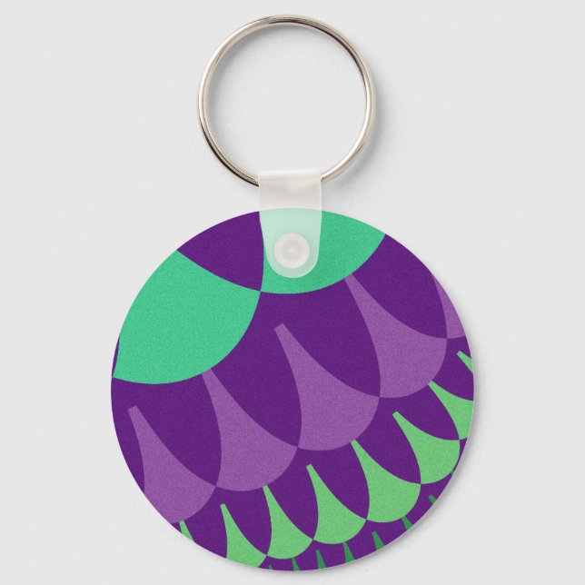 Grape Scales Key Ring (Front)