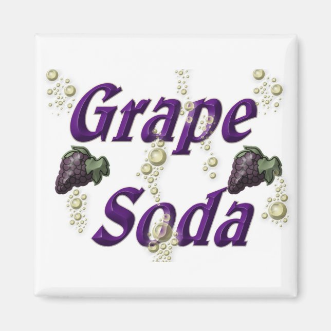 Grape Soda Magnet (Front)