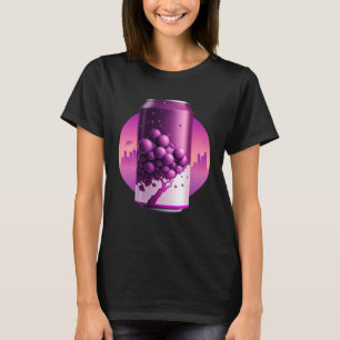 Grape Soda Synthwave 80s Retrowave Aesthetic 1 T-Shirt